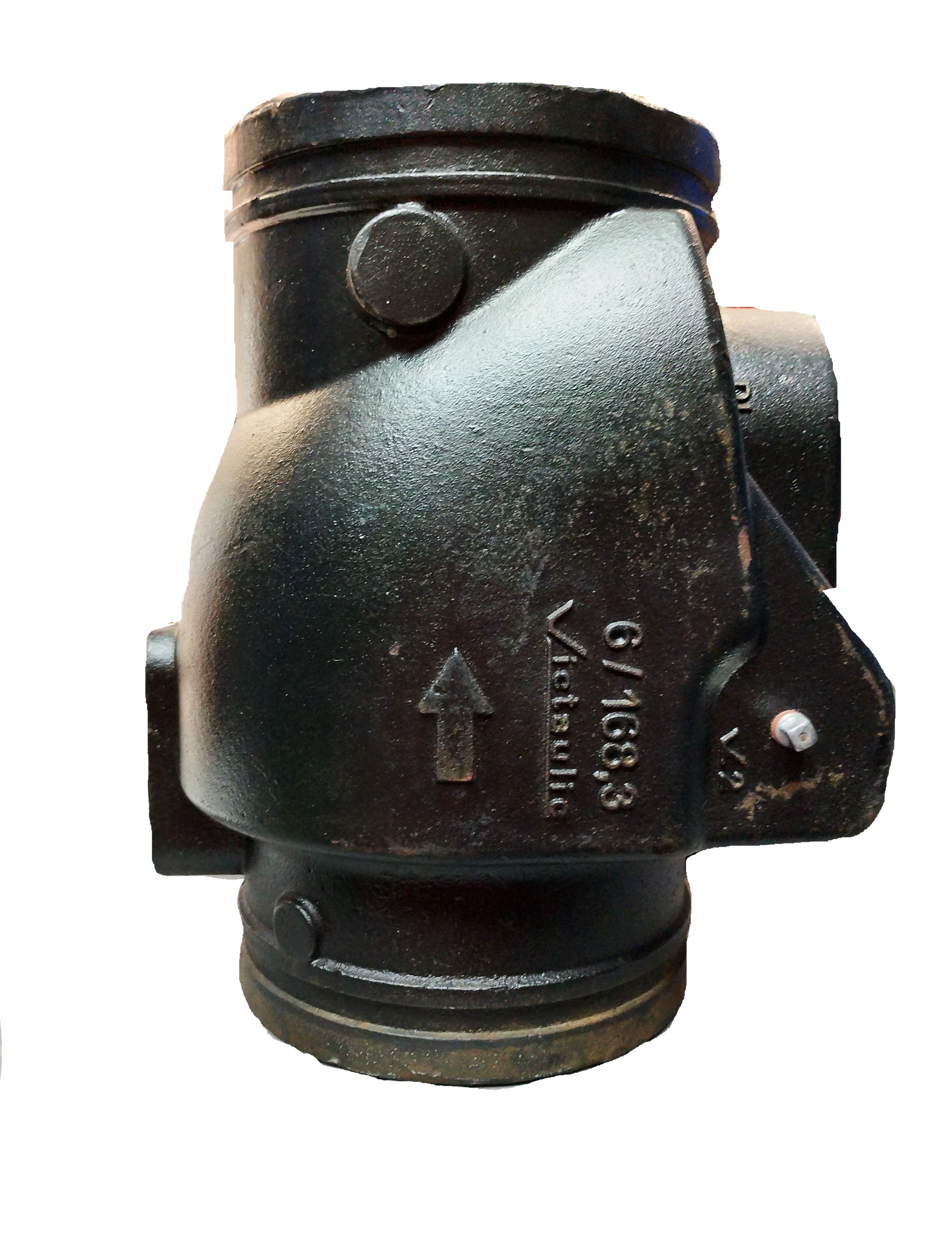 VALVULA CHECK RANURADA VICTAULIC DE 6"