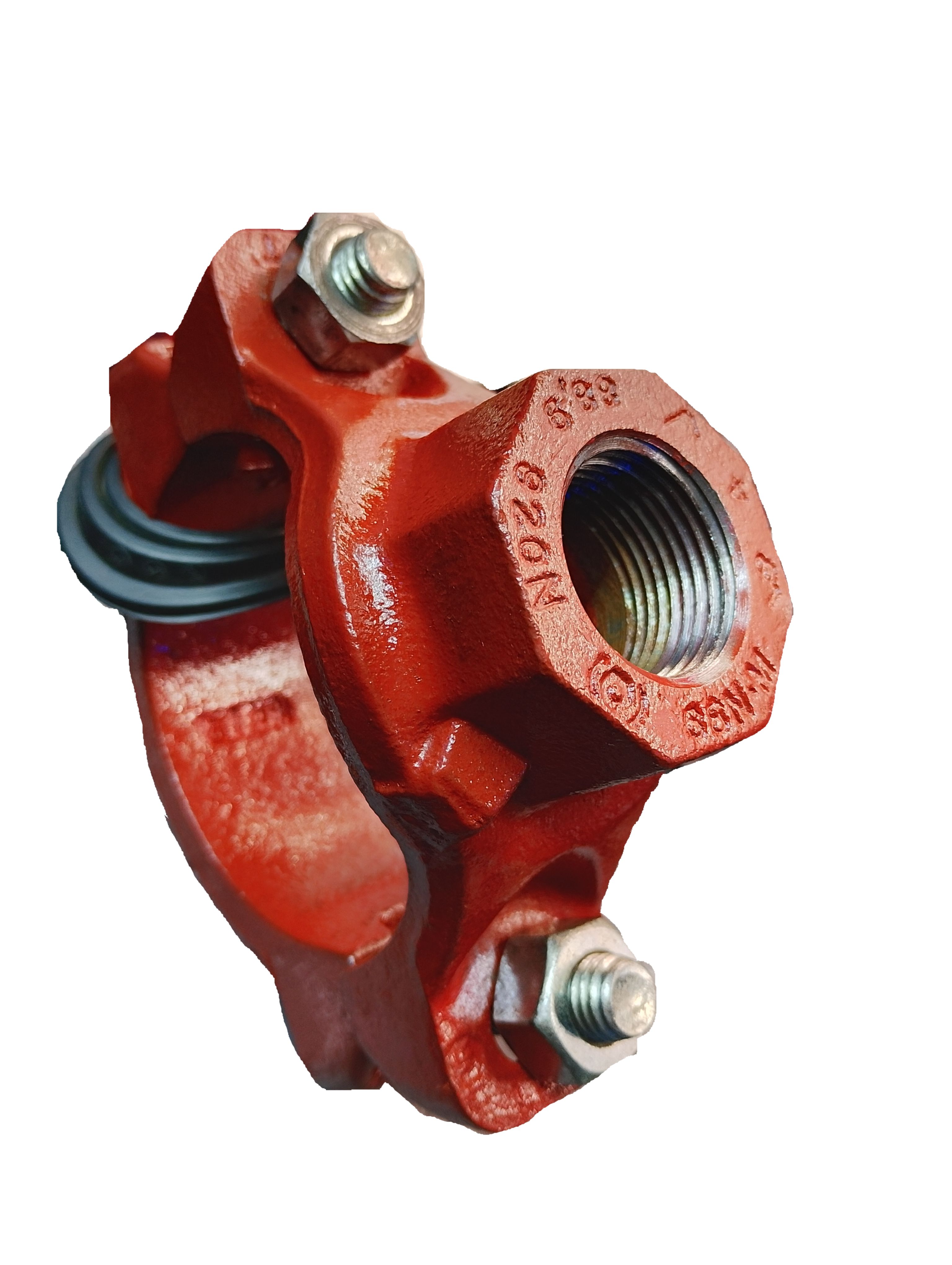 TEE MECANICA ROSCADA VICTAULIC DE 3" X 1" 