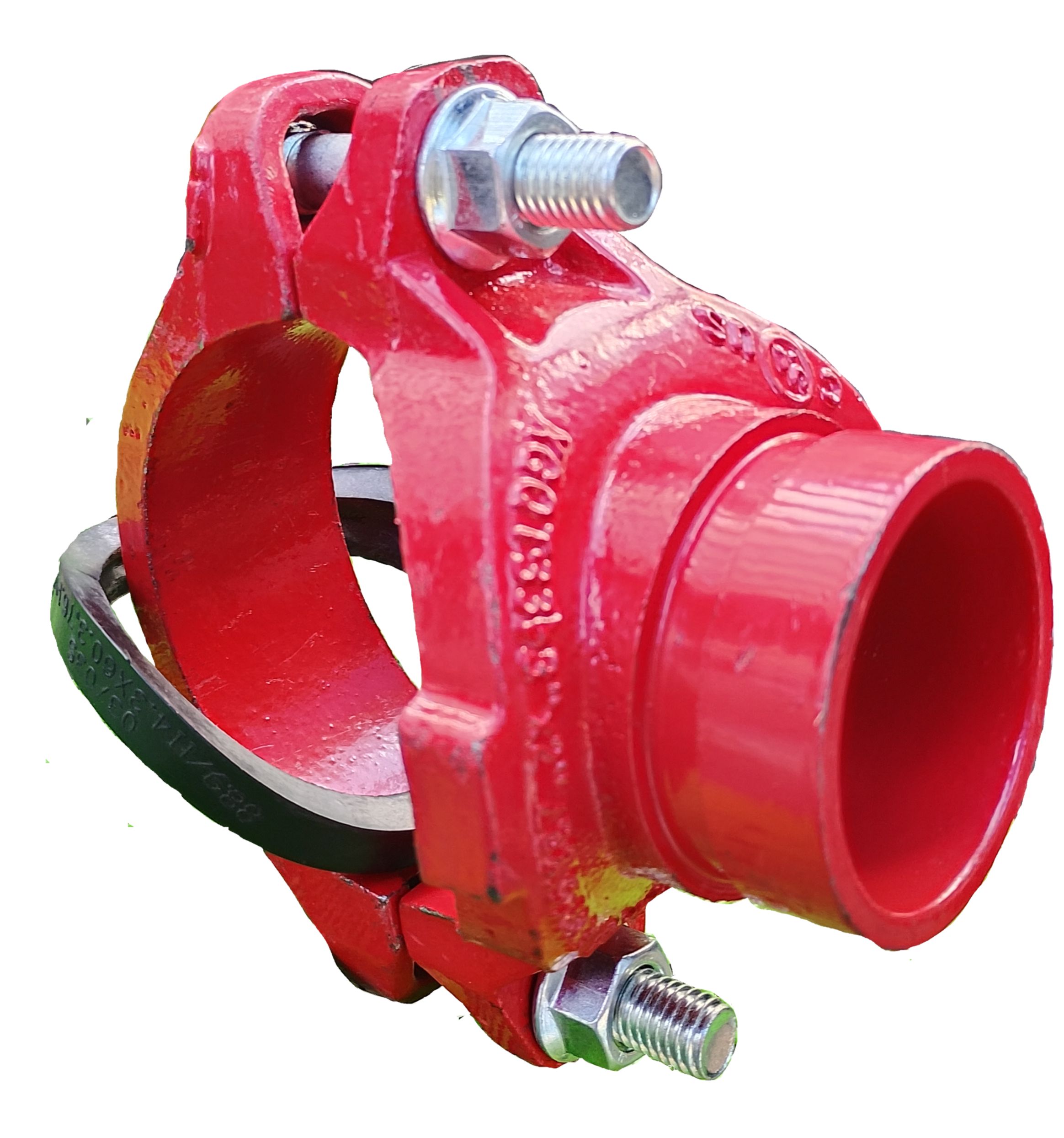 TEE MECANICA RANURADA DE 3" X 2"