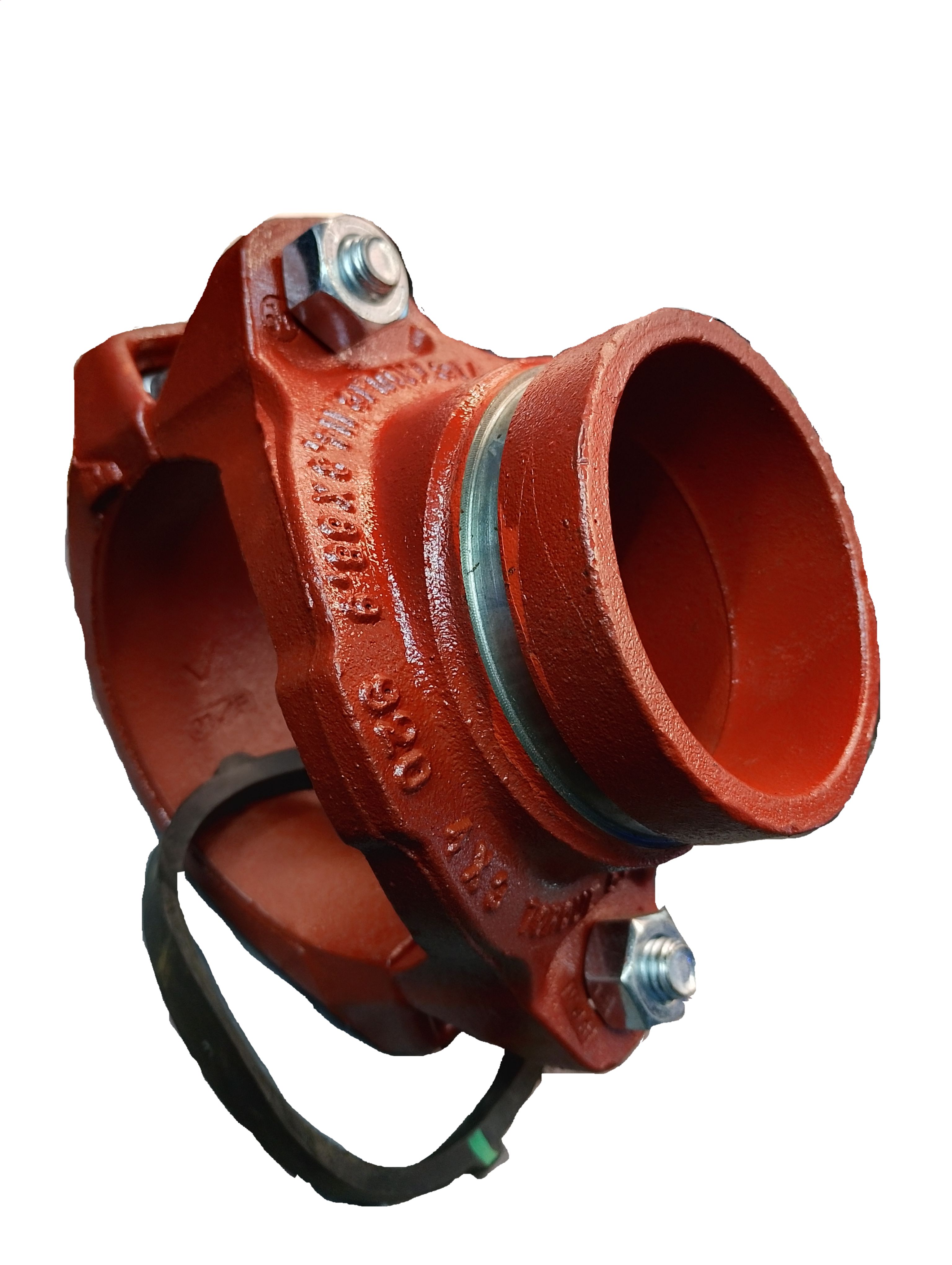 TEE MECANICA VICTAULIC RANURADA DE 4" X 3" 